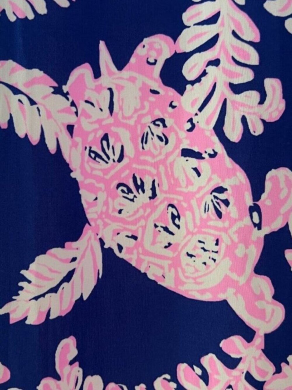 Lilly Pulitzer Maxi Dress 10 Tropical Long Turtle Medium Cruise Large Vacation - Picture 4 of 16